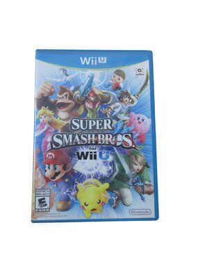 Super Smash Bros. For Nintendo Wii U Complete with Manual